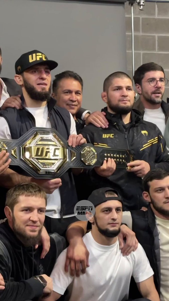ANOTHER WIN FOR TEAM MAKHACHEV 🏆 #UFC302