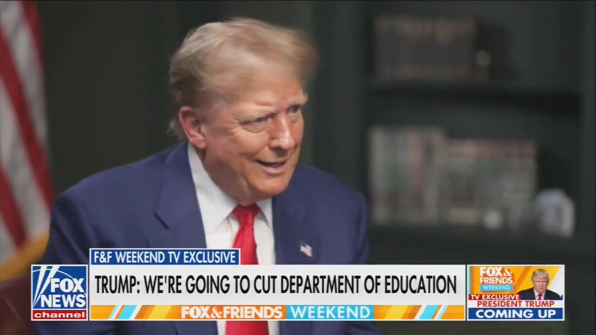 Trump says he will “immediately” end the Department of Education if he wins