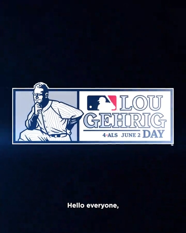 Today is our 4th annual #LouGehrigDay ❤️ #MLBTogether
