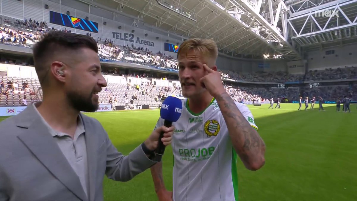 🗣 "Vi ska vinna varenda jävla derby och det gör vi! Det är inget snack om saken. Det är 3-0. Det är bara att gå hem." Fredrik Hammar segerrusig efter derbysegern mot Djurgården 📲 Se all kommande sport på vår nya streaming-hemmaplan Max, där du ser allt från Allsvenskan.