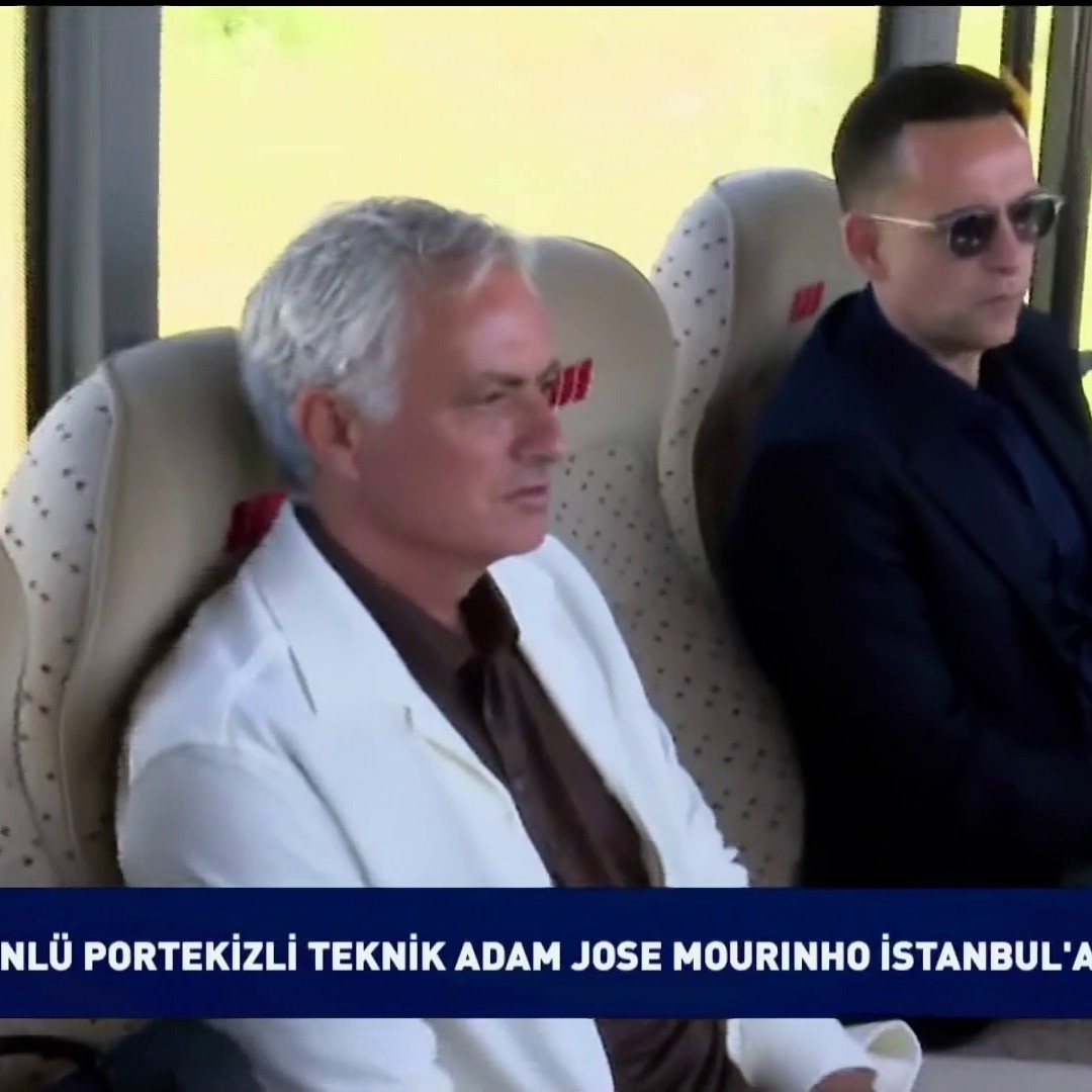 José Mourinho received a five-star treatment as he arrived in Istanbul ahead of his move to Fenerbahçe ✈️🇹🇷