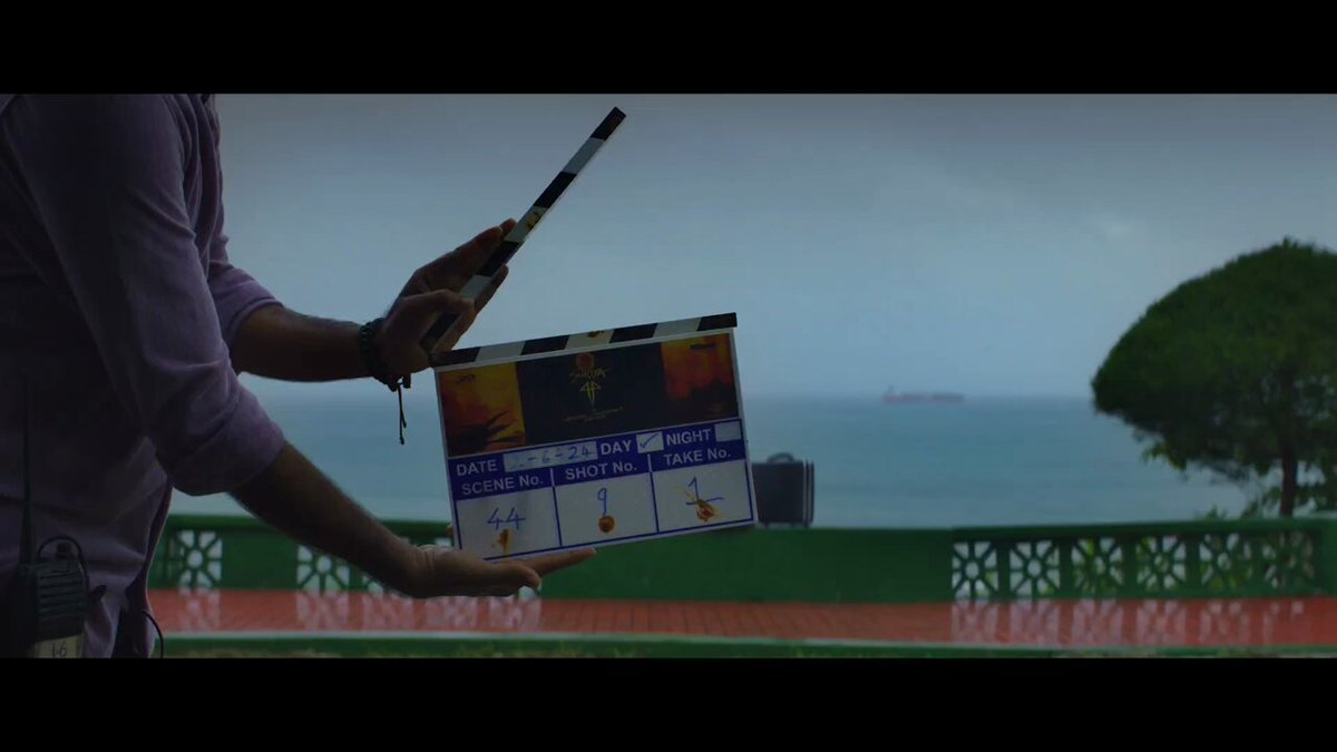 The First Shot..... #Suriya44 #Suriya44FirstShot #LoveLaughterWar ❤️‍🔥 #AKarthikSubbarajPadam📽️ Suriya Sivakumar Pooja Hegde Santhosh Narayanan Rajsekar Pandian Kaarthekeyen S shreyaas krishna shafique mohamed ali Jackson Jaika Stunts Praveen Raja #Jayaram #Karunakaran 2D Entertainment Stone Bench Sathish Yuvraaj