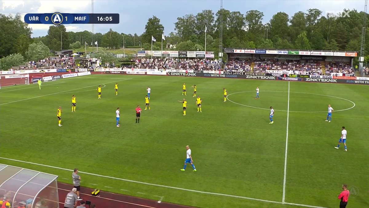 🗣 "Akta katten!" En speciell liten gäst hittar in på innermittfältet i mötet mellan IFK Värnamo och Mjällby AIF 🐈 👀 📲 Se all kommande sport på vår nya streaming-hemmaplan Max, där du ser allt från Allsvenskan.