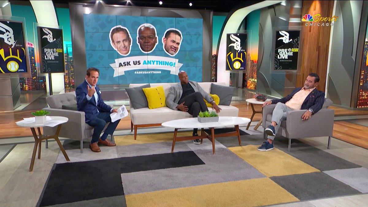 Ask Us Anything! Tag Chuck Garfien in your questions, and they might be answered by Frank Thomas, Ozzie Guillen and Chuck on the postgame show!
