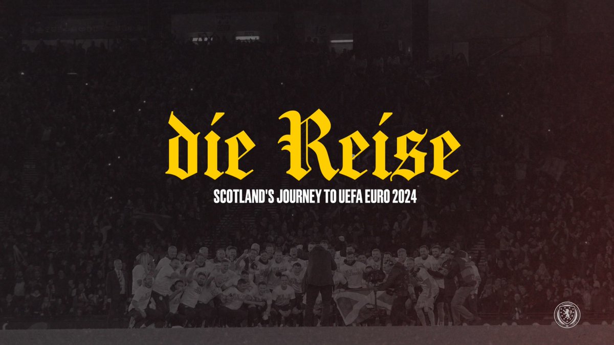 This is 'Die Reise: Scotland's Journey to UEFA EURO 2024' 📺 Watch our latest feature length documentary now ⤵️ #EURO2024