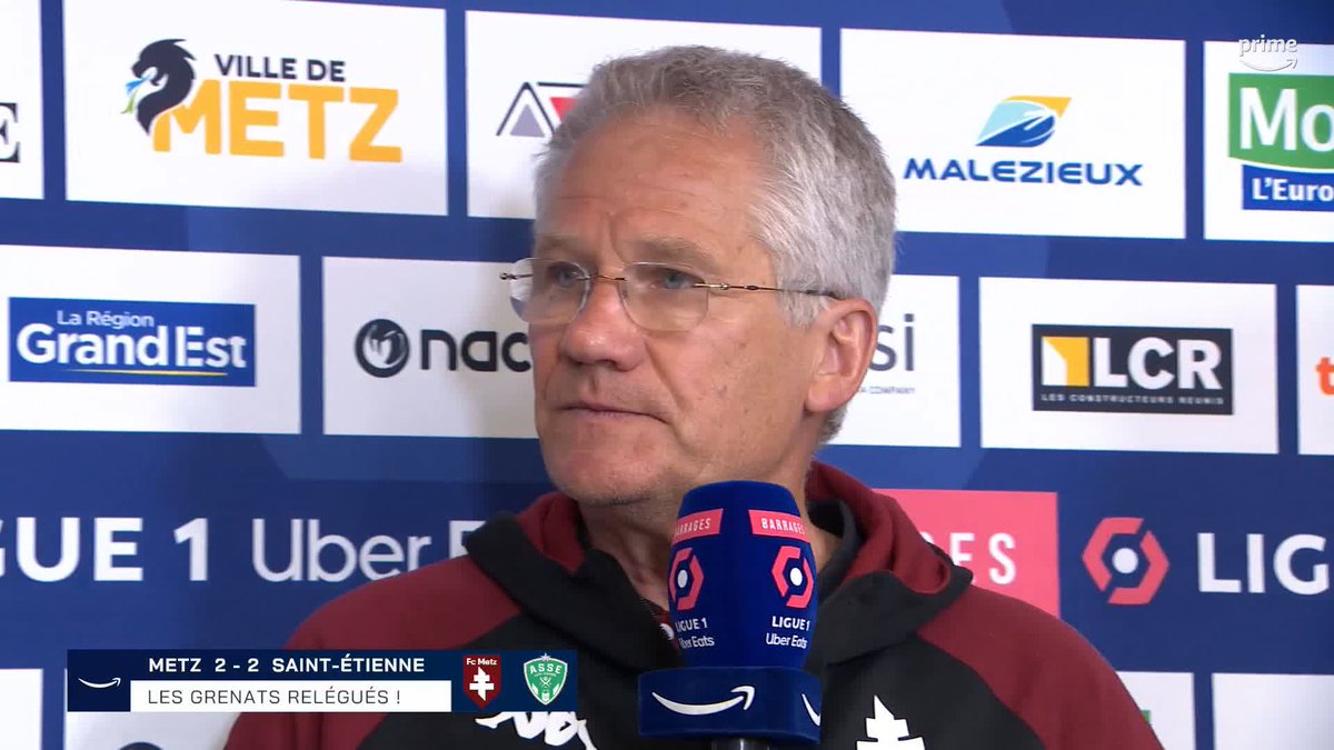 💬 "Est-ce que vous serez là l'année prochaine ?" 🙃 La réaction incroyable de László Bölöni à la question de Thibault Le Rol. #FCMASSE