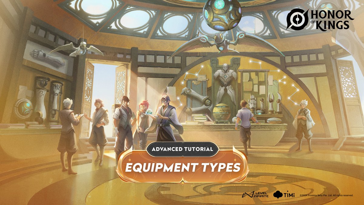 Today we're diving into the different equipment types of #HonorOfKings Deploy your knowledge on June 20 when the game launches globally! Pre-Register:
