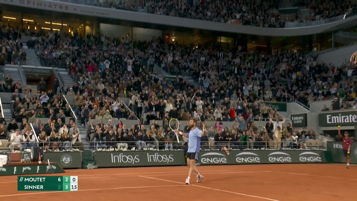 Corentin Moutet™️ #RolandGarros