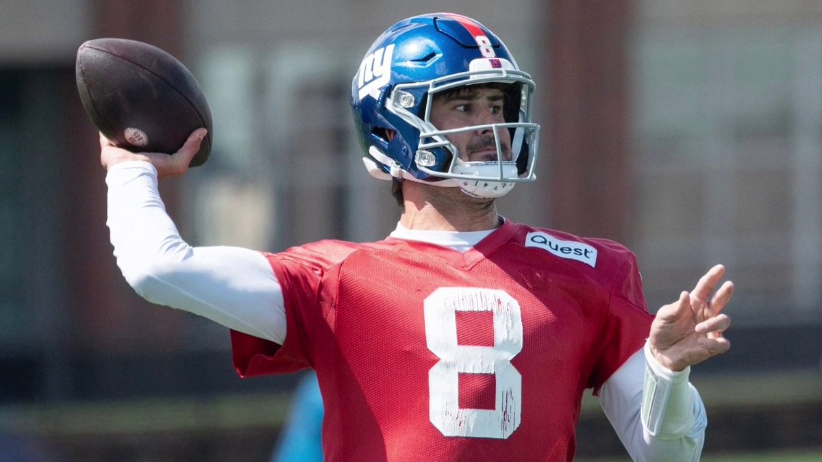 "Are you kidding me?!" 💀 Kevin Walsh Jr. reacts to Daniel Jones' passing TD prop of 9.5 😳 #NFL #TogetherBlue #NYGiants