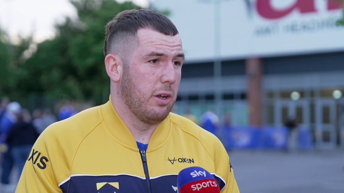 "Rob was truly a great person" Leeds Rhinos' Cameron Smith pays tribute to Rob Burrow CBE outside Headingley.