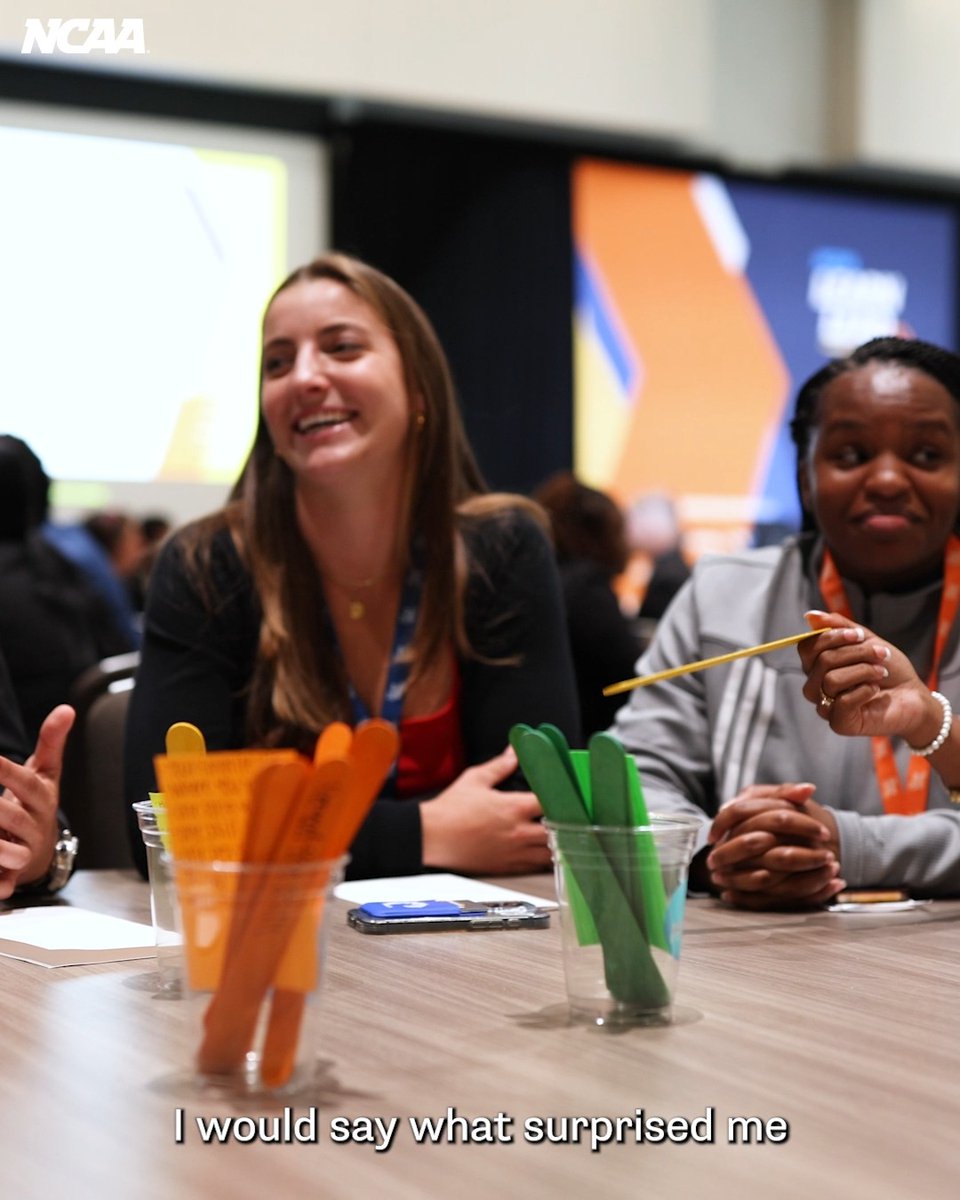 Career in Sports Forum 2024 ✅ This program gave 180 student-athletes an immersive look into the sports industry to learn more about the career they want to pursue! 💼 #NCAALearnLead