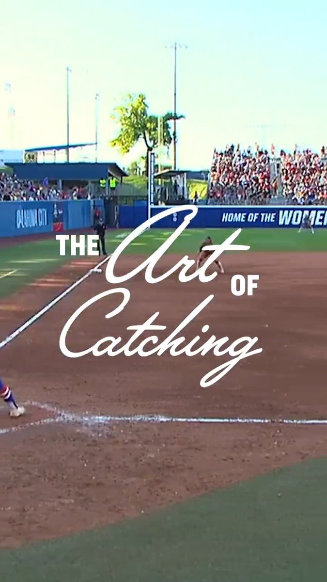 The art of catching 🤌 #WCWS