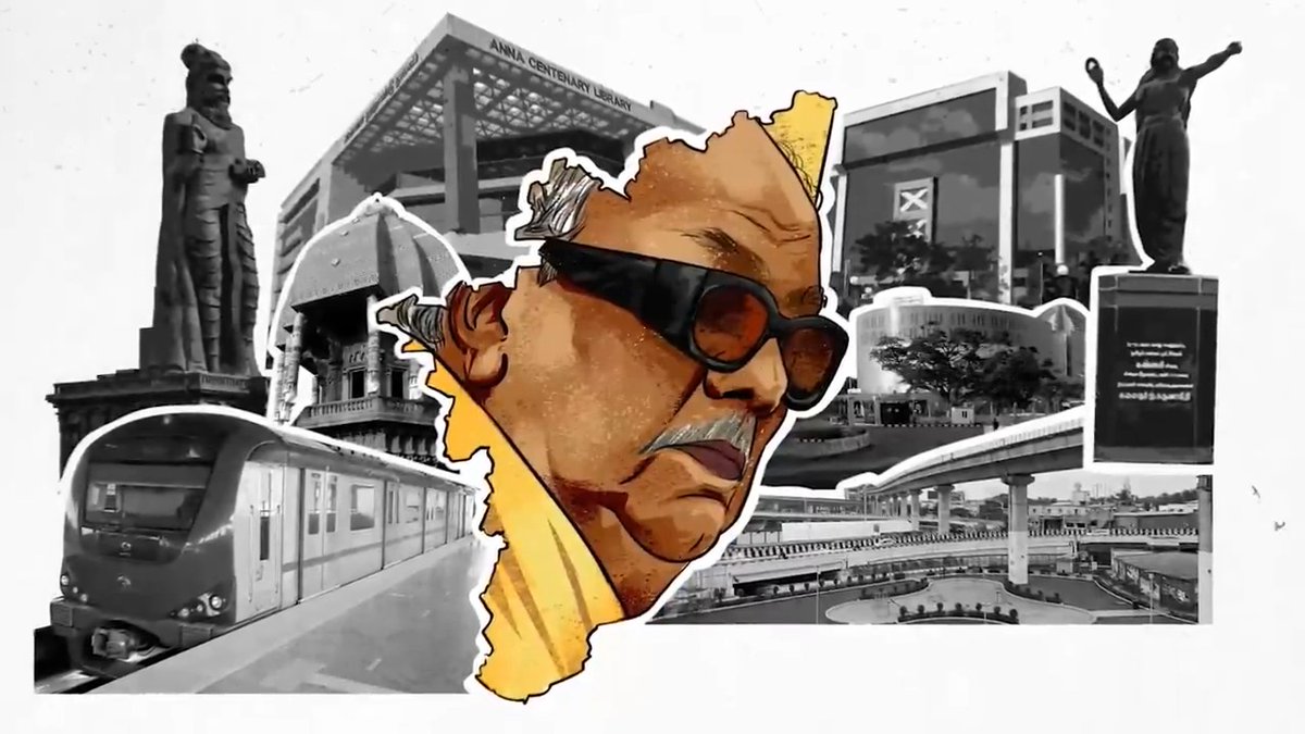 நவீன தமிழ்நாட்டின் வளர்ச்சியின் ஒவ்வொரு சுவடிலும் முத்தமிழறிஞர் தலைவர் கலைஞர் அவர்கள் கம்பீரமாக விளங்குகிறார். இன்னும் எத்தனை நூற்றாண்டுகள் வந்தாலும் தமிழினத்திற்கு அவர் ஆற்றிய தொண்டும் பங்களிப்பும் காலத்தால் அழியாத வரலாறாக விளங்கும். வாழ்க முத்தமிழறிஞர் தலைவர் கலைஞர் புகழ்! வெல்க தமிழ்நாடு! வெல்க இந்தியா!