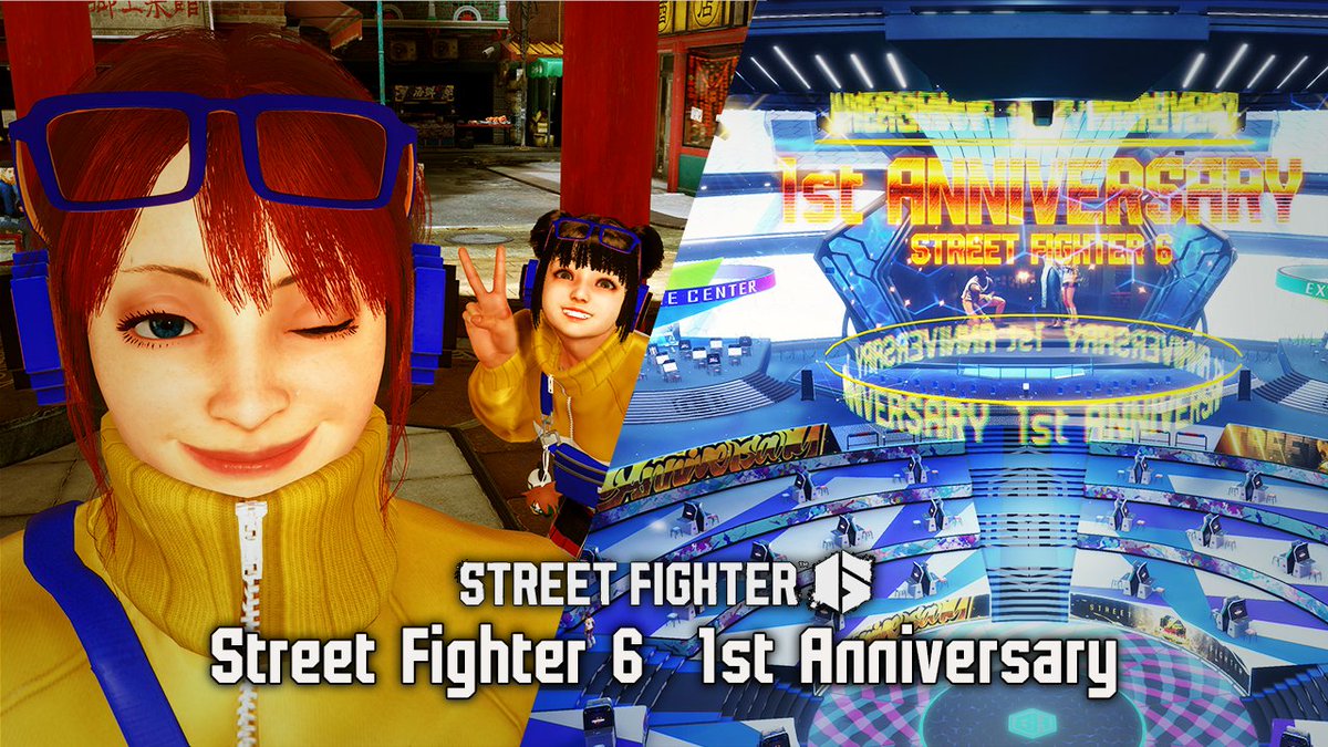 Celebrate #StreetFighter6's birthday with the 1st Anniversary Fighting Pass! Get commemorative items for your avatar like Li-Fen's outfit and show them off in the Battle Hub where we're hosting a variety of events. #SF6_1stAnniversary 🎂