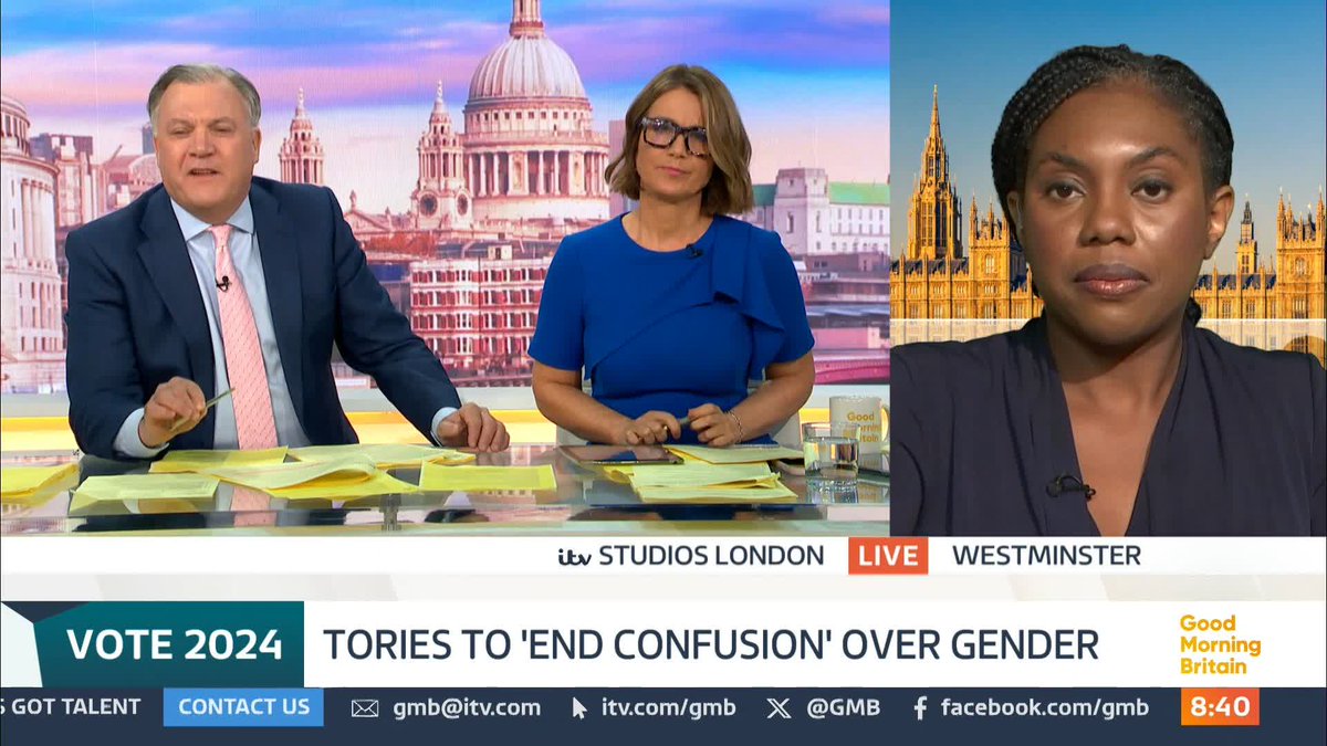 'So you are saying that somebody can legally change their sex?' Ed Balls questions Women and Equalities Minister Kemi Badenoch on the Conservative's pledge to 'end confusion' over gender.