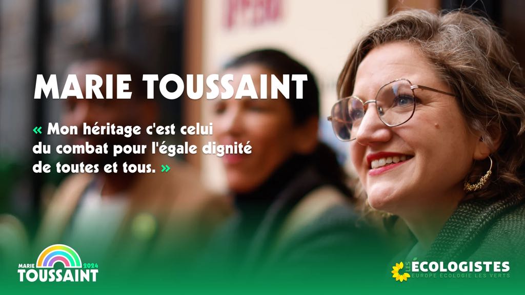 Mon héritage c'est celui du combat pour l'égale dignité de toutes et tous. L'écologie que je défends ne sépare pas la question sociale de la question environnementale, c'est le même système qui crée des inégalités et qui détruit la nature. #BulletinVert💚
