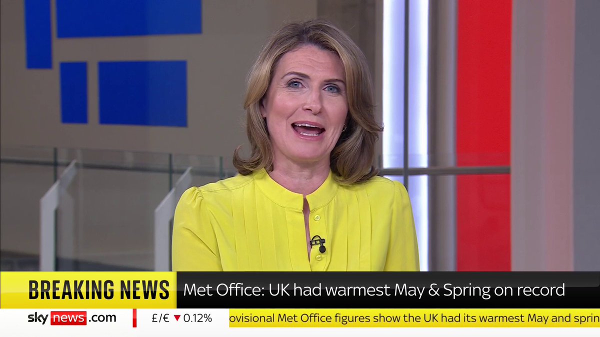 BREAKING: The UK had the warmest May and spring on record since 1884, according to the Met Office. How warm did you feel this May? ☀️ 🌧️ 📺 Sky 501, Virgin 602, Freeview 233 and YouTube