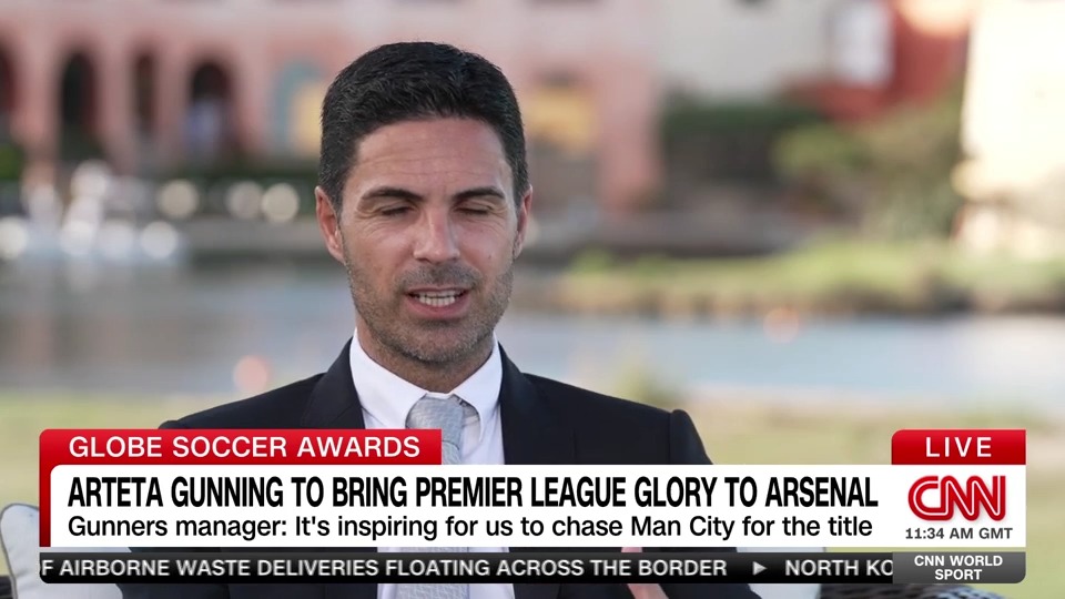"Not having the Premier League in our hands is painful still" Amanda Davies spoke to Mikel Arteta about trying to bring Premier League glory to Arsenal 🏆 (via CNN Football)