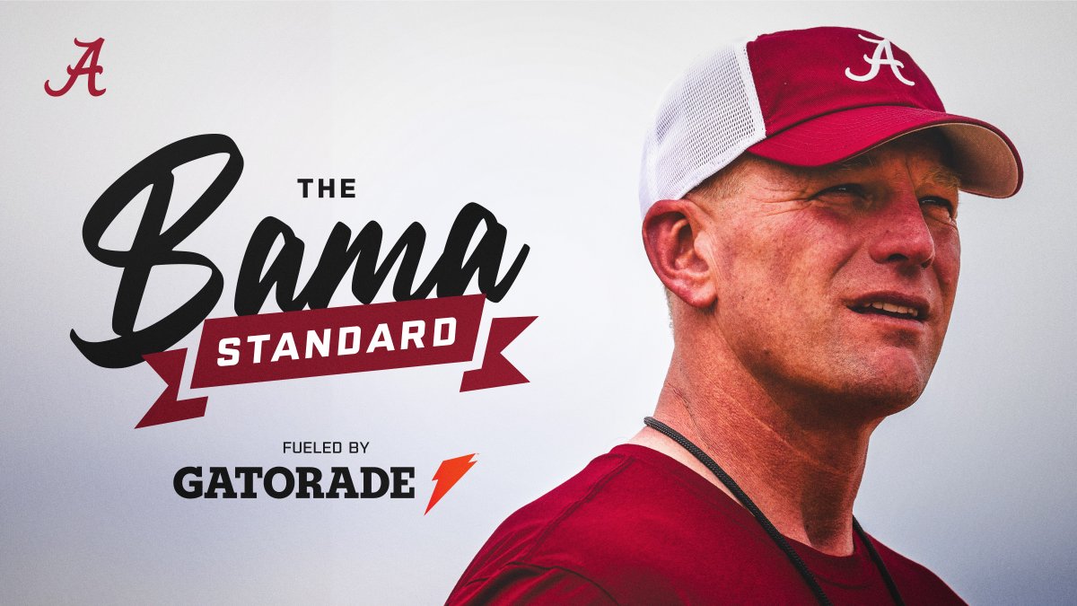 "The Bama Standard is excellence." A new series starts Wednesday that follows the lives of four Alabama leaders who strive to leave a championship legacy. #RollTide | Gatorade