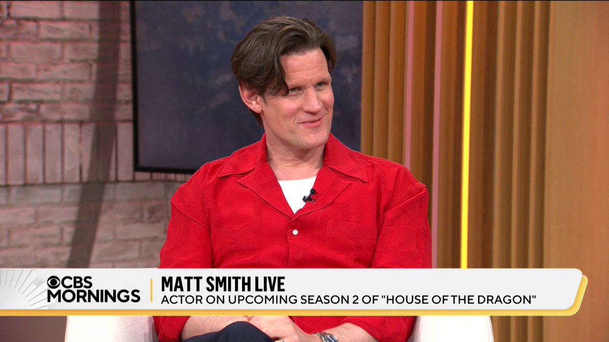 “It’s violent and sexy and strange”: Matt Smith, star of HBO’s House of the Dragon, says his character “gets softer, lazier” as he is haunted by his demons in season 2. Smith tells CBS Mornings how he gets into character and what fans can expect.