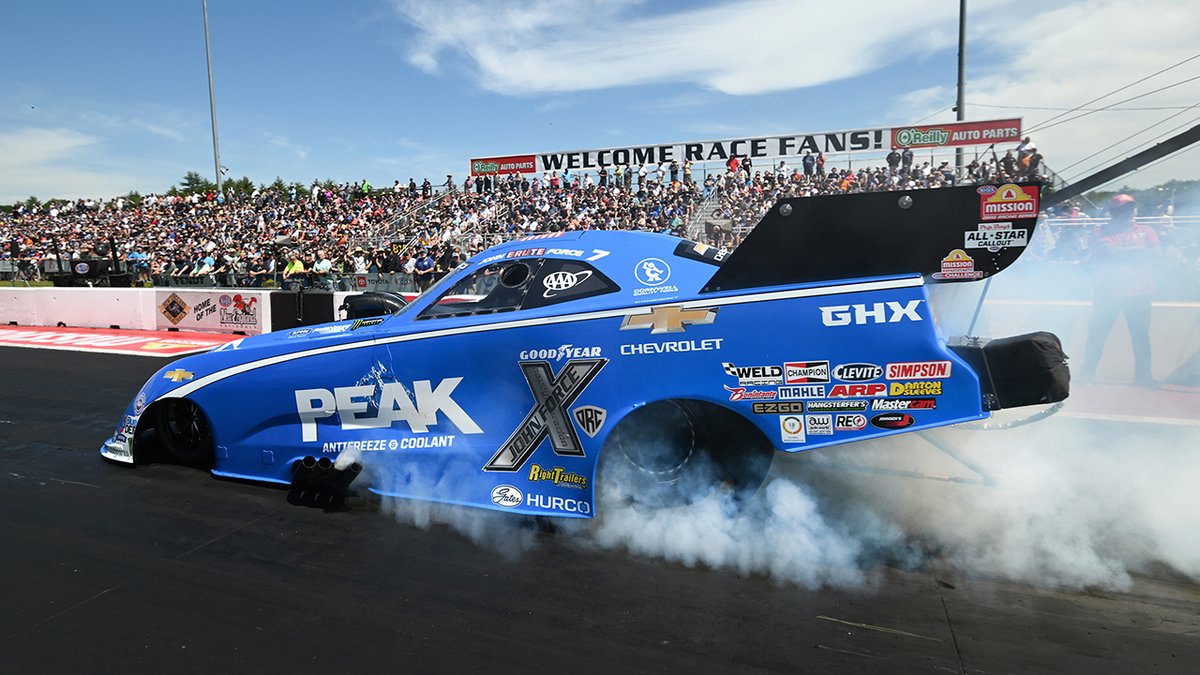 1️⃣5️⃣7️⃣ for the GOAT! John Force races to his second win of the season in an all John Force Racing final at the #NewEnglandNats! Mission Foods 🌮