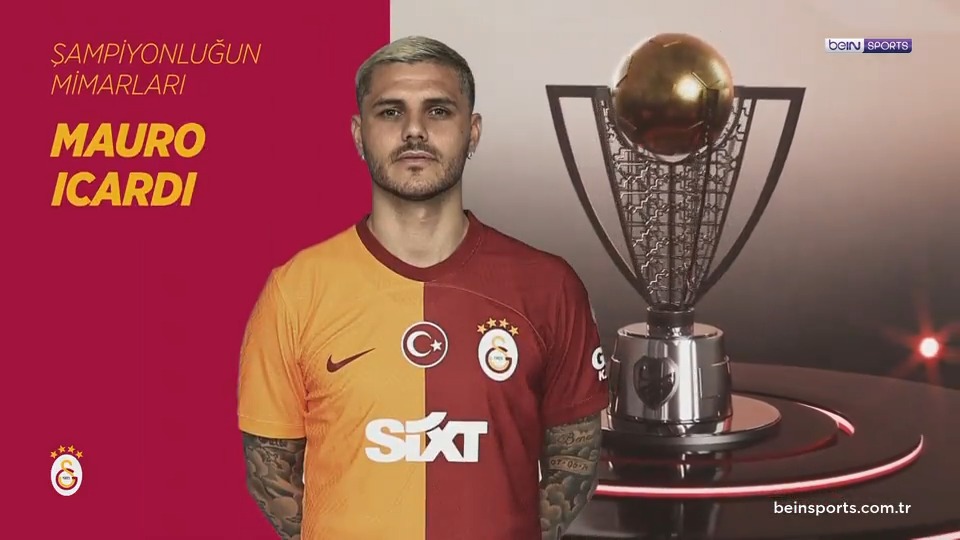🟡🔴 Galatasaray'da Şampiyonluğun Mimarları | #beINSPORTS ⭐ Mauro Icardi