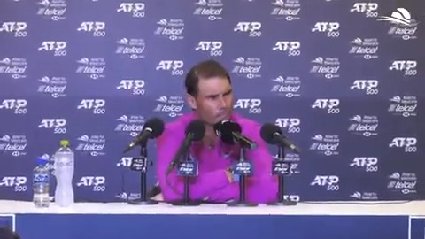 Rafa Nadal y el éxito. Tres minutos para almacenar en la biblioteca del mundo del deporte, pero también de la vida.