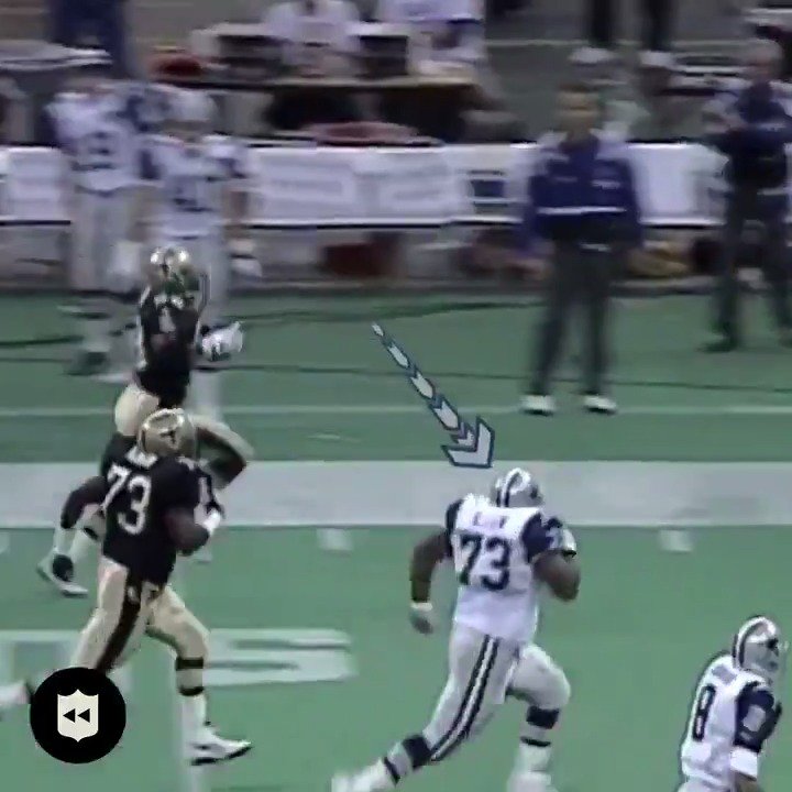 Larry Allen still has one of the most impressive plays in NFL History RIP