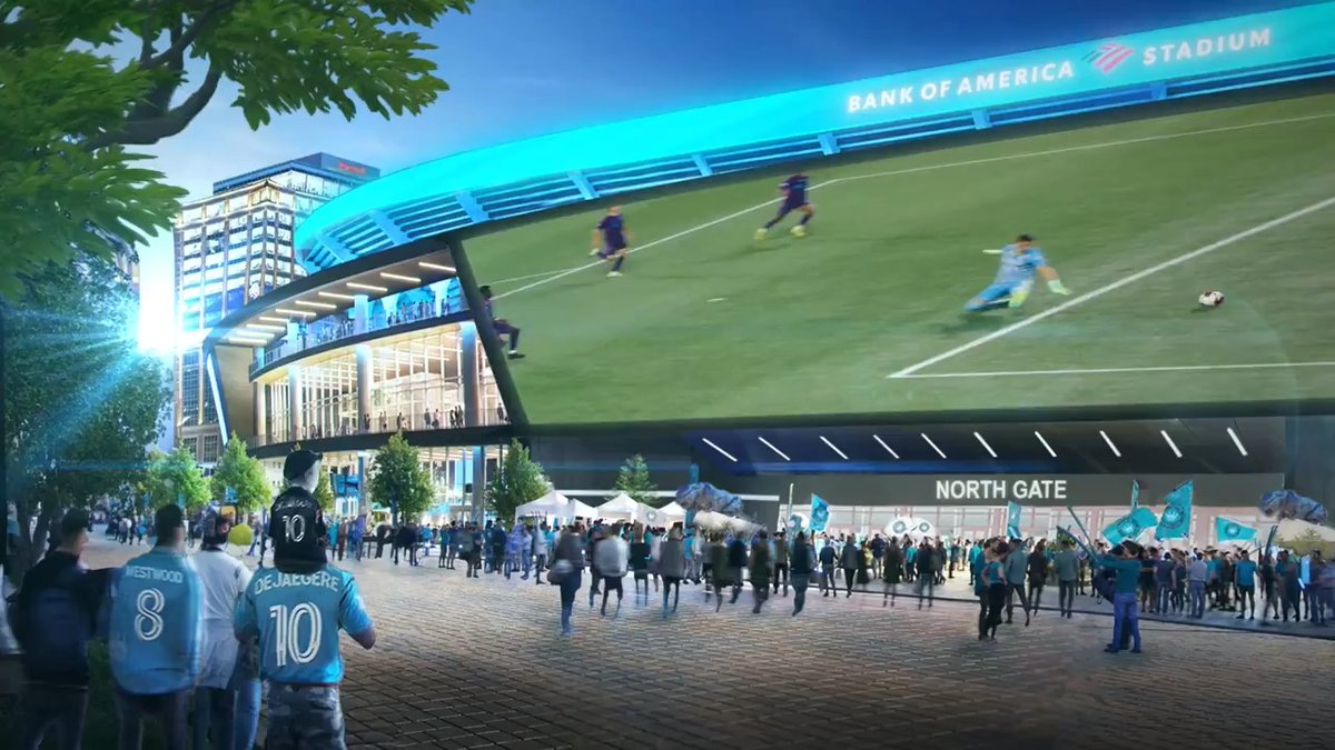 This is our home. This is our future. Welcome to the Crown Jewel of the Queen City. We are excited to unveil a first look at the proposed renovation of Bank of America Stadium. #ForTheCrown