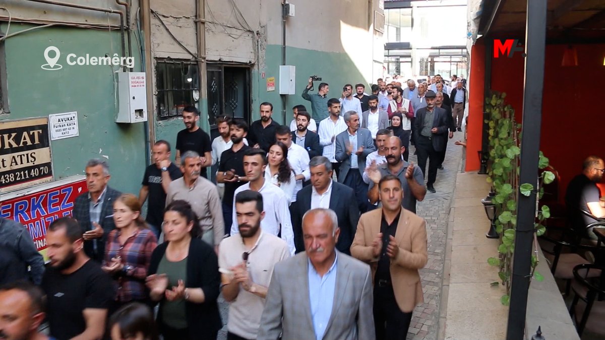Colemêrg'te irade gaspına karşı yapılan yürüyüşte, akşam saatlerinde yapılacak eyleme çağrı yapıldı