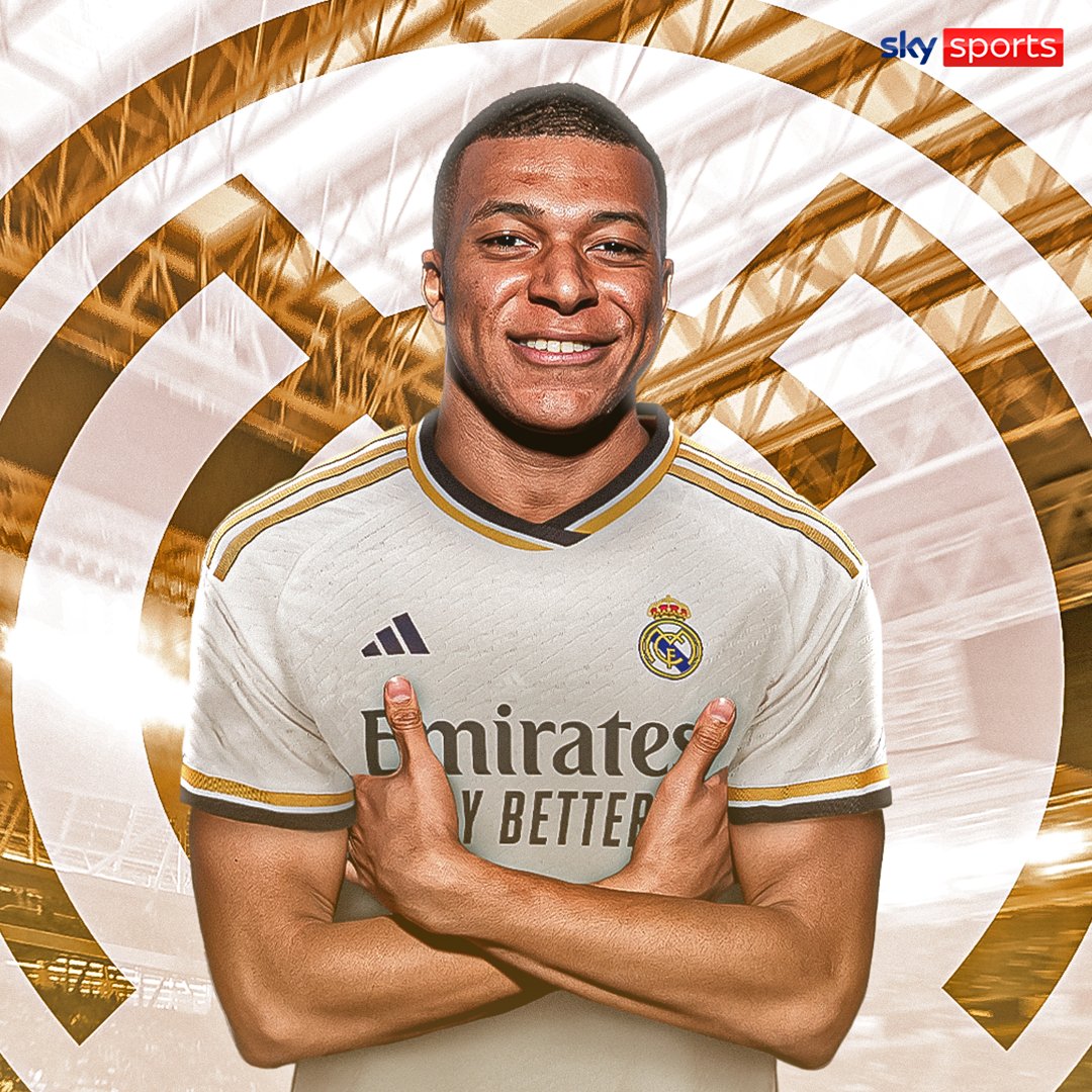 BREAKING: Real Madrid have announced the signing of Kylian Mbappé 🚨