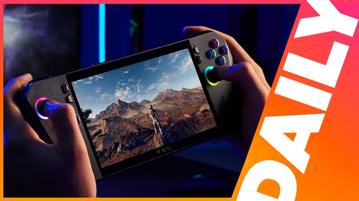 La ROG Ally X a été annoncée ! - écran 7", 1920x1080 px, - 120 Hz - 1 To de stockage SSD - 24 Go de RAM LPDDR5X - puissance de la batterie doublée (80 Wh) - sortie le 22 juillet - 899,99€