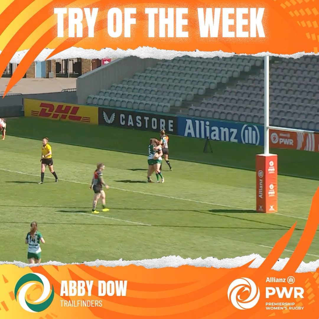 Four fantastic tries, one tough decision 🤩 Ella Lovibond, Bristol Bears Women 🐻 Abby Dow, Trailfinders Women Chloe Rollie, Loughborough Lightning Rugby ⚡️ Tori Sellors, Saracens Women Vote for Try of the Week now 👇 #PWR | #PoweredDifferently | Allianz UK