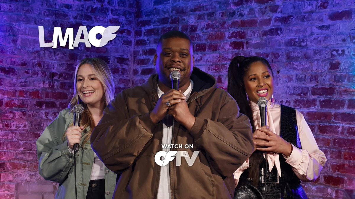 #LMAOF is coming in hot from New York! ๐ฝ Tune in to @WatchOFTV for fresh comedy from Napoleon Emill, Luisa Lange, and Ayanna Dookie! ๐บ Watch for free: