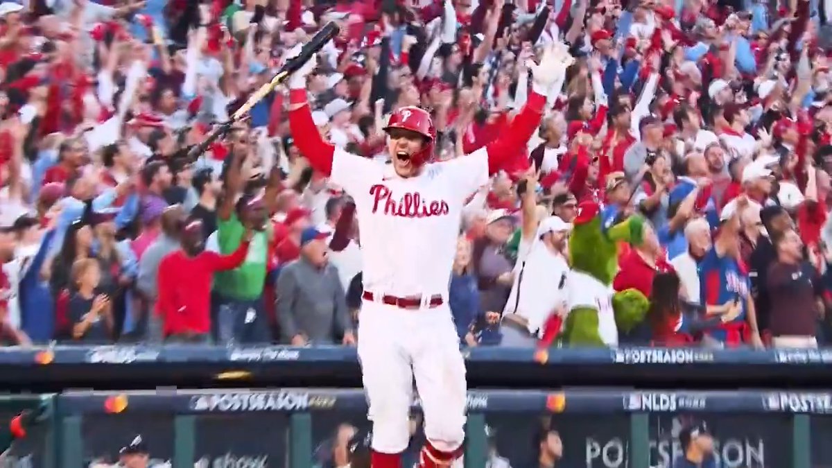 Rhys Hoskins returns to Philadelphia tonight! 🔔 After six seasons and several clutch home runs in front of the Philadelphia Phillies faithful, the slugger will wear an opposing jersey at Citizens Bank Park for the first time.