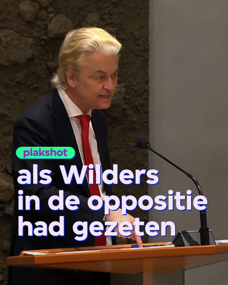 Geert Wilders over Dick Schoof als hij in de oppositie had gezeten. Kijken! Dit is zó geloofwaardig, dit had zó makkelijk gekund! Geweldig gedaan Roel Maalderink #plakshot
