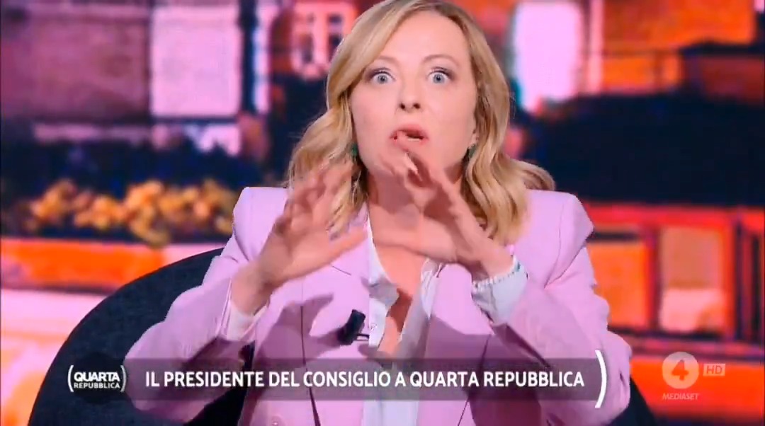 "Io non mi diverto a fare il presidente del consiglio" #quartarepubblica