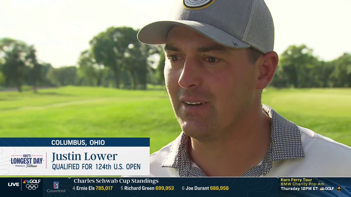 "The Sunday falls on Father's Day, and I lost my dad when I was 15. Just to be able to play on that day in the U.S. Open would be really cool." Columbus co-medalist Justin Lower will make his championship debut looking to honor his late father.