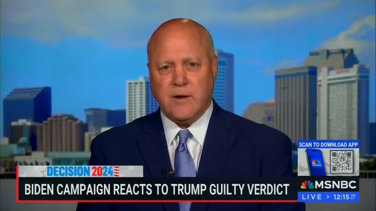 Biden-Harris Co-Chair Landrieu: Donald Trump is a threat to democracy. In order for democracy to work, an independent judiciary has to be able to do what they were designed to do. Trump had a fair trial. A jury of his peers unanimously found him guilty on 34 counts. Donald Trump is a convicted felon