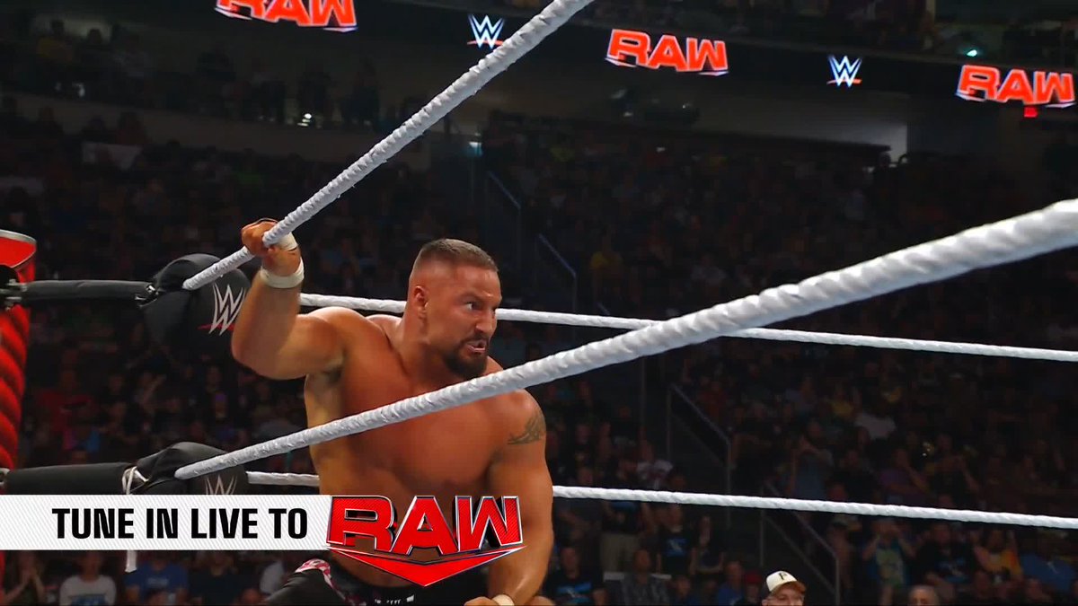 BRON BREAKKER RUNS MONDAY NIGHT RAW #WWERaw