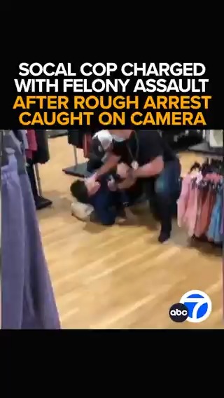 A Glendale police officer is charged with one count of felony assault after the rough arrest of a juvenile shoplifting suspect. Officer Gonzalo Zendejas, 39, faces up to three years in jail. Does the charge fit the alleged crime? Tonight at 11 from ABC7