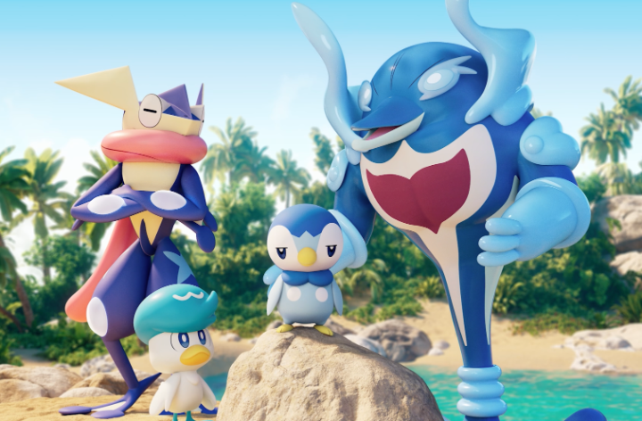 Dive into #WaterTypeMonth with Pokémon: Bubble Beam Berry Blast! 🫧 🌊