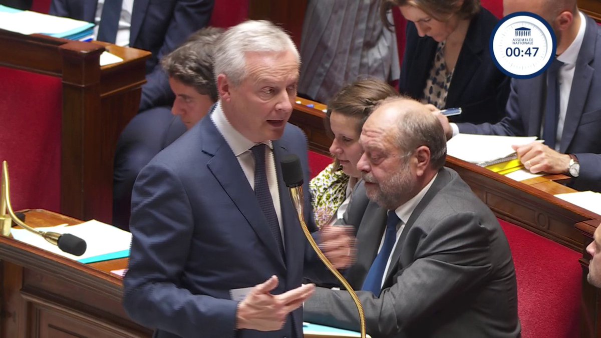 Bruno Le Maire au RN: "Votre programme économique est le plus marxiste qui n'ait jamais été proposé en France depuis une quarantaine d'années"