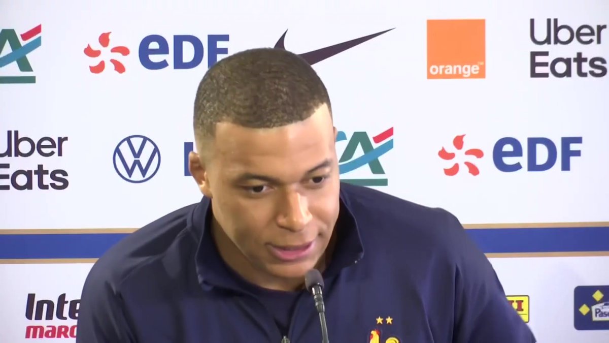 Les premiers mots de Kylian Mbappé sur sa signature au Real Madrid. 🗣️🤍 🎥 L'Équipe