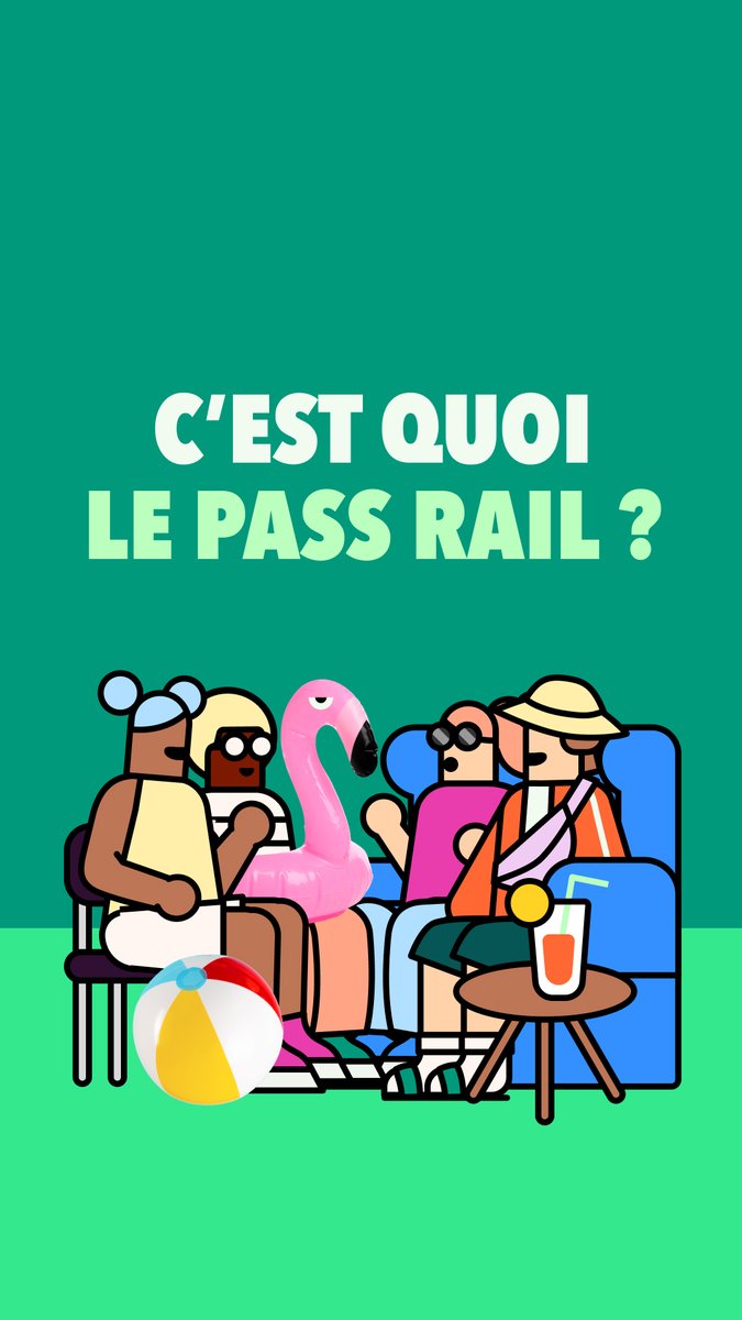 Vous avez entre 16 et 27 ans ? Avec le Pass Rail lancé par l’Etat et les Régions, voyagez en illimité cet été ☀️ en trains TER SNCF Voyageurs et Intercités 🚆 #QuestionSNCFVoyageurs #PassRail