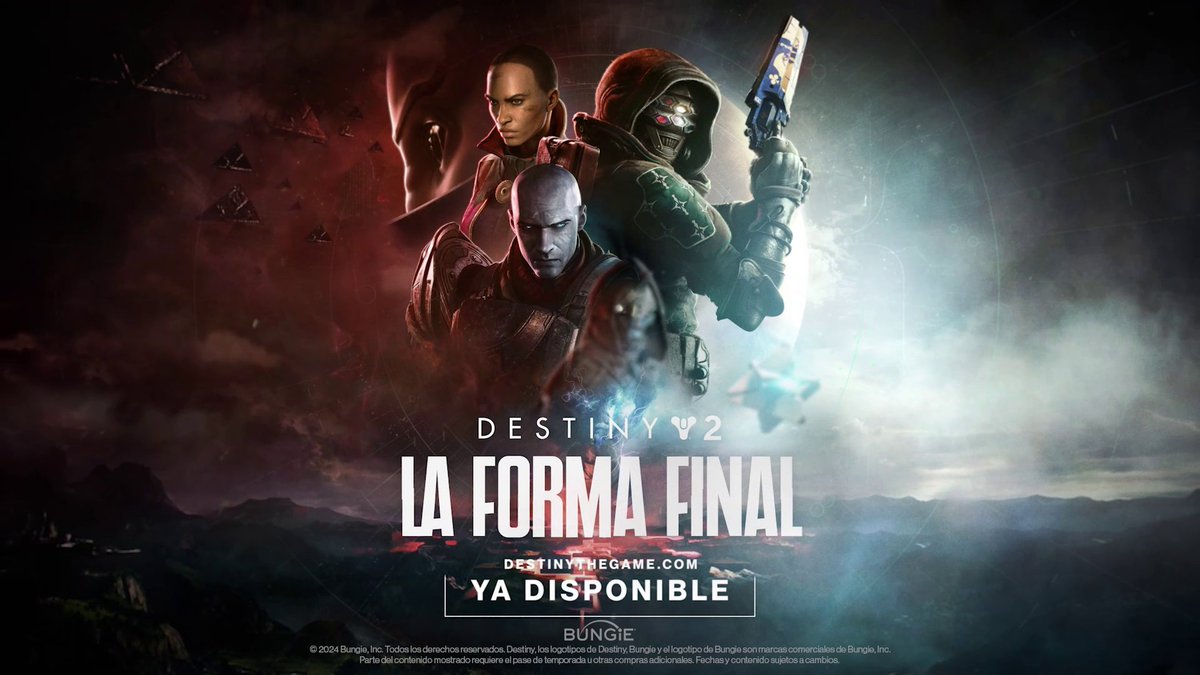 Los guardianes forjan su propio destino. ¡Destiny 2: La Forma Final ya está disponible! 🔺