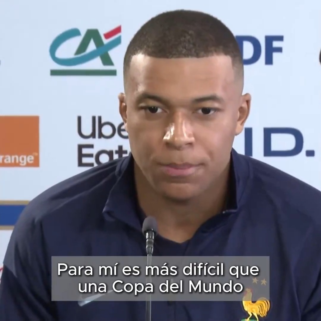 "La Eurocopa": Porque Kylian Mbappé aseguró que es más difícil que el Mundial