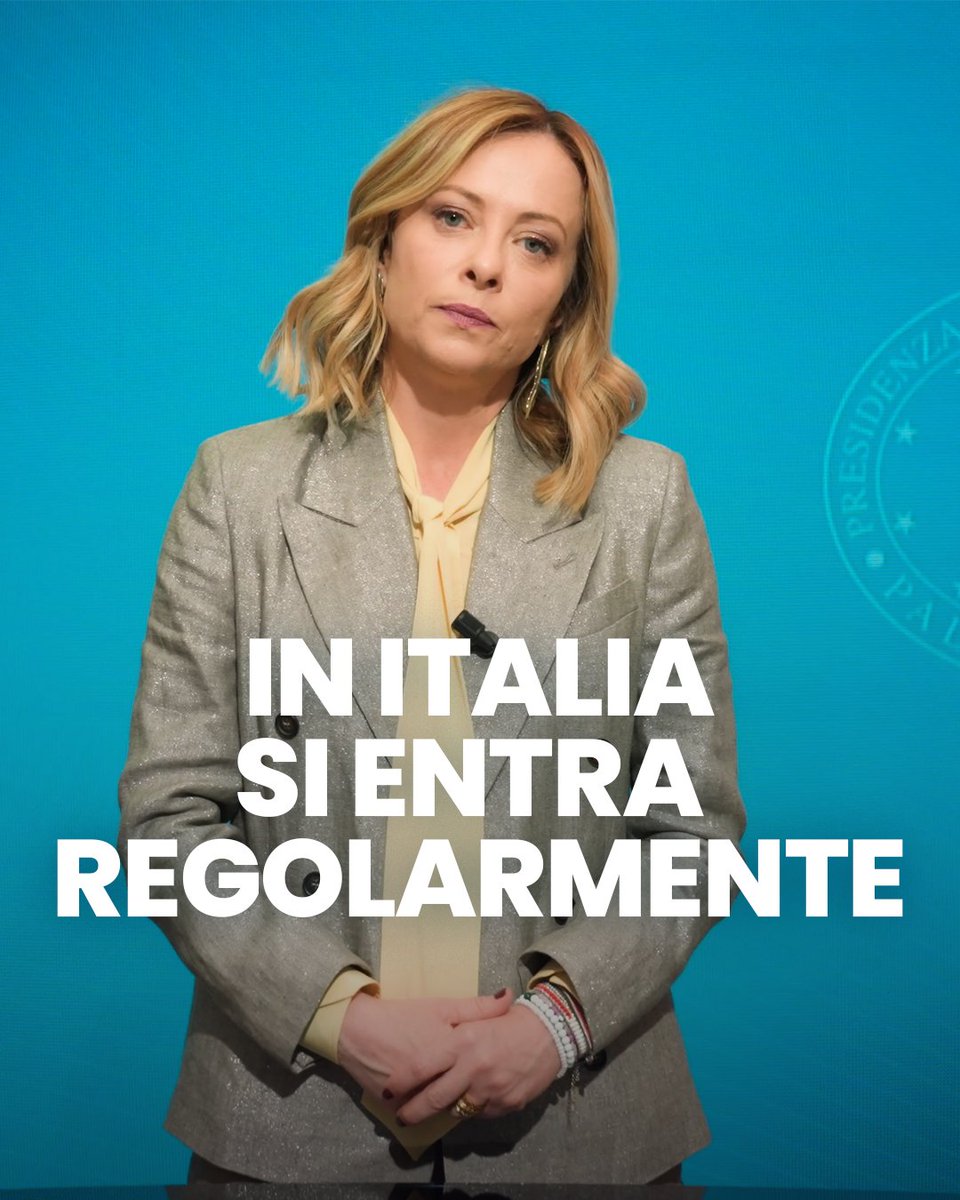 Il Governo italiano vuole ristabilire un principio inderogabile: in Italia si entra regolarmente. Non intendiamo più consentire alla criminalità organizzata di aggirare lo Stato per portare avanti i suoi ignobili traffici. Ascoltate bene cosa abbiamo scoperto e fate girare.