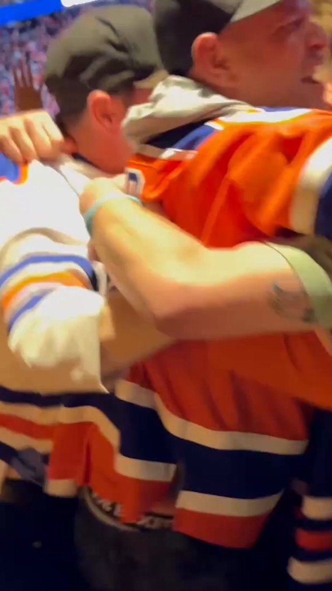 Elation in Edmonton. 🥳 #StanleyCup 📺: Edmonton Oilers vs. Florida Panthers Game 1 Saturday, June 8 at 8p ET on ABC, ESPN+, Sportsnet, Sportsnet+, and TVA Sports