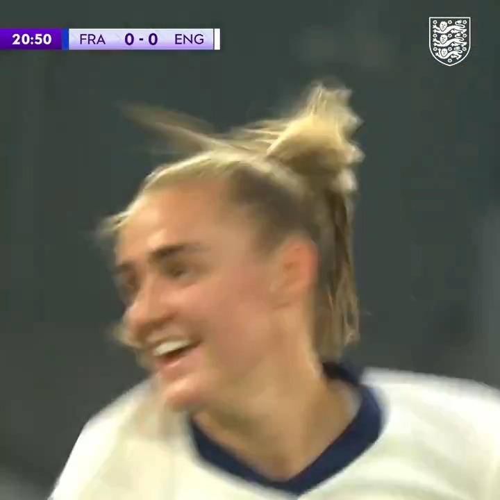 FIRST TIME FINISH. Georgia Stanway 🫡 🫡
